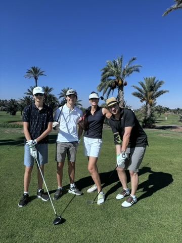 Stage de golf en famille à Marrakech